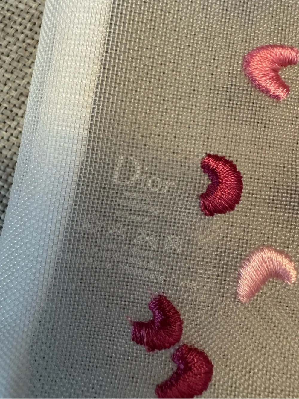 Dior Limited Edition Cosmetic Pouch